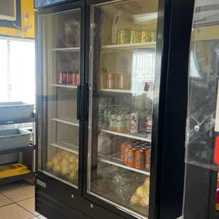 Some of the drinks available