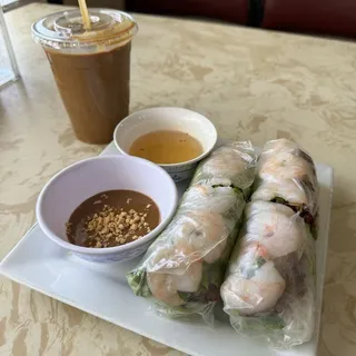 A13. Shrimp Spring Rolls (2) --- Goi Cuoc Tom
