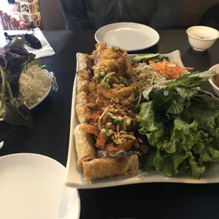 Combination Spring Rolls