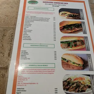 Sgb menu
