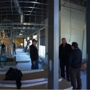 Construction is going very well