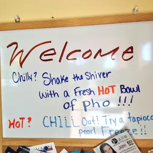 I don&apos;t think anyone was cold in August. Might be time to change the sign, or reverse the order. :)