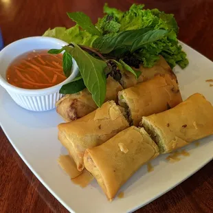 Imperial rolls, $10