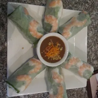 2. Fresh Shrimp Rolls