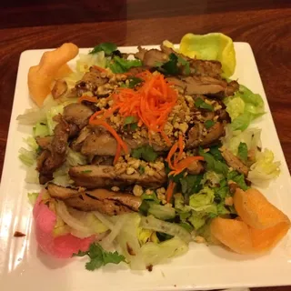 8. Grilled Chicken Lemongrass Salad