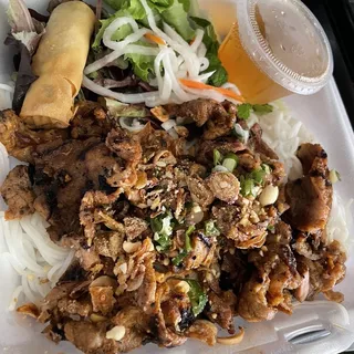 B2. Grilled Pork Noodle Bowl (Bn Tht Nng)