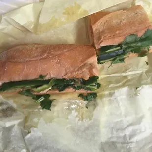 Usually they are pretty good, but lately not so much. Look how soggy my sandwich is today.