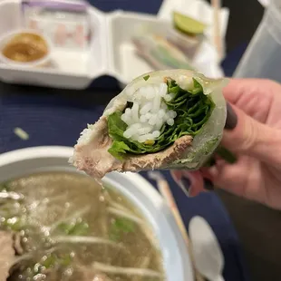 A3 Goi Cuon (pork and shrimp) - mediocre