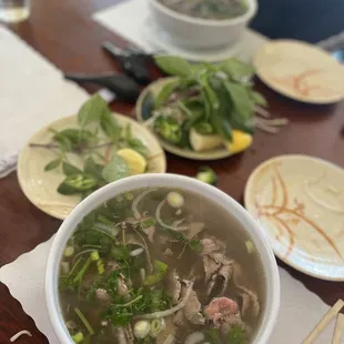 Rare Steak Noodle Soup