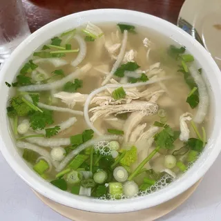 Chicken Rice Noodle Soup