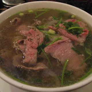 Rare Steak Noodle Soup