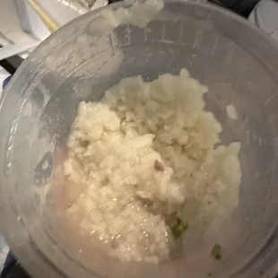 Looks like feed for pigs