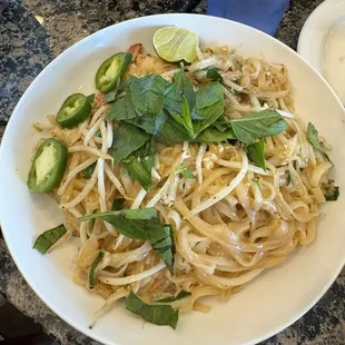 81. Pad Thai with Shrimps Noodle