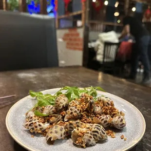 Garlic butter escargot