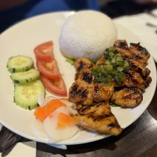 Grilled Chicken Pho
