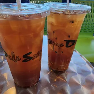 Mango and Pineapple tea