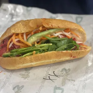 BBQ pork banh mi