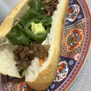 Pork banh mi