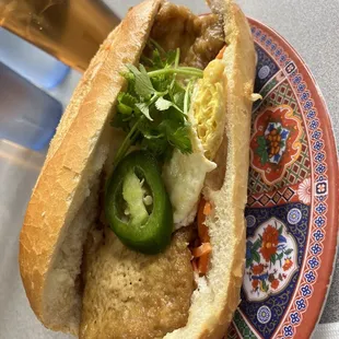 Tofu banh mi