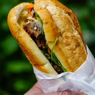 #1 Grill Pork Sandwich (Banh Mi Thit Nuong) - IG: @nelson_eats