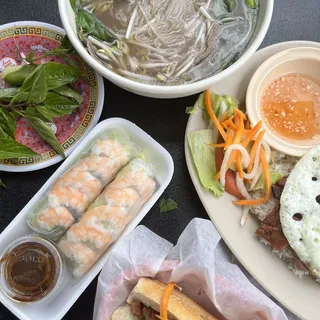 Grilled Pork on Steamed Rice