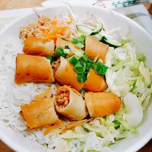 #24 Vermicelli with Eggrolls