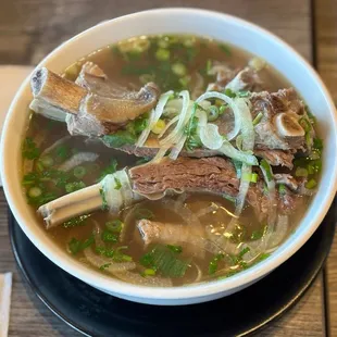 Beef rib pho