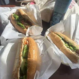 Banh Mi Sandwiches