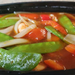 Shrimp with Lemongrass Stir Fry