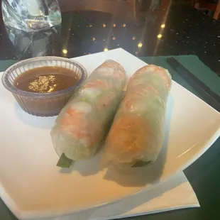 Summer Rolls w/ Shrimp