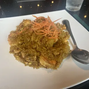 Pineapple Fried Rice w/ Shrimp