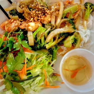 Shrimp &amp; Broccoli Stir Fry Vemicelli