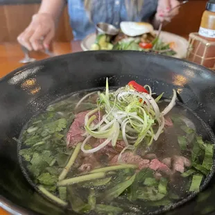 Pho taste like how my mom would make it. It was on point and VERY GOOD! Wish there were more selection but I&apos;ll take it as it is