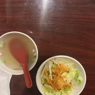 Soup &amp; salad