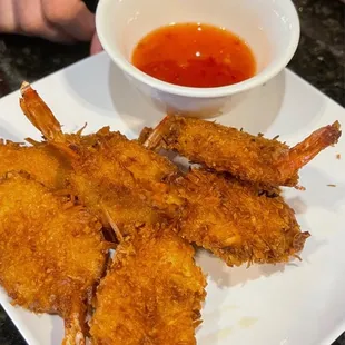 K3. Fried Shrimp with Coconut