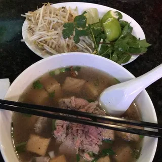 P9. Fried Tofu Noodles Soup