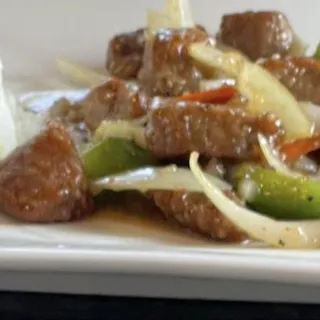 C5. Beef Kabob with Rice