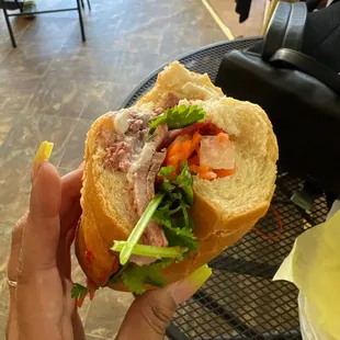 Spicy Vietnamese Sandwich. So yummy!