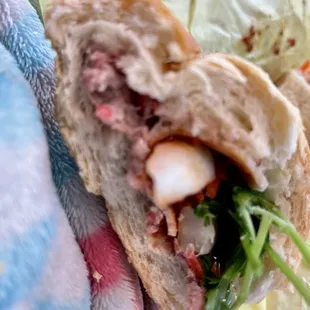 The banh mi from saigon.. 8 bucks no meat no nothing