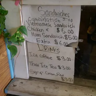 Menu looks so appetizing