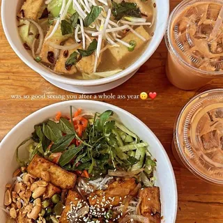 72. Stir Fried Tofu w/Vermicelli ( Bn Xo u H )