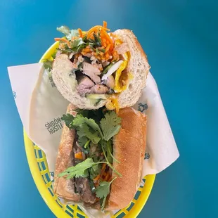 Chicken banh mi