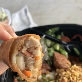 Classic Shrimp &amp; Pork Spring Roll