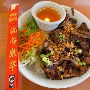 Vermicelli with Grilled Pork