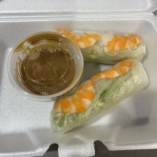 2 Piece Fresh Spring Rolls