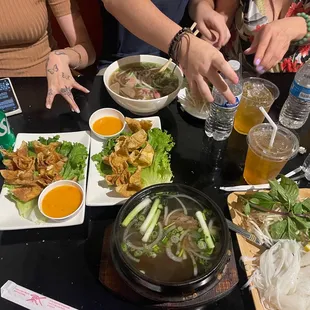 Pho, 1.5. Six Pieces Crab Wonton