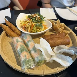 Sampler platter - delicious!