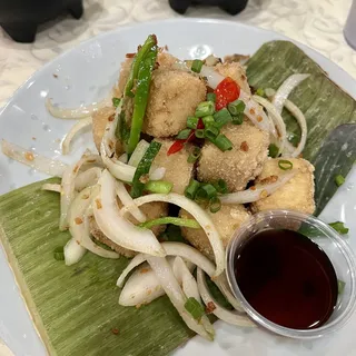 Đậu Hủ Rang Muối | Salted Crispy Tofu