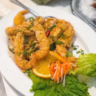 Tôm Nướng Muối Ớt | Grilled Chili Shrimps