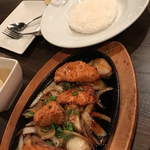 Sizzling Salmon